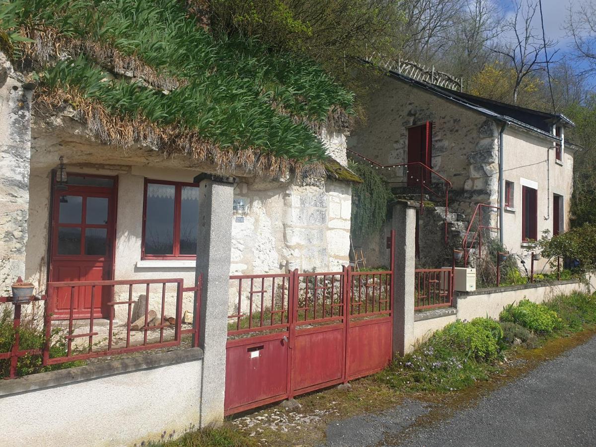 Gite Troglodyte Les Iris Villiers-sur-Loir Exterior foto