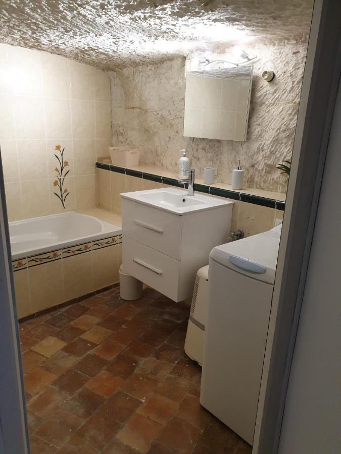 Gite Troglodyte Les Iris Villiers-sur-Loir Exterior foto